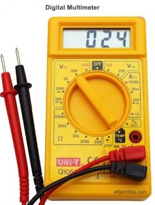 digital multimeter
